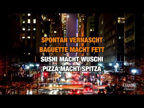 Ich bin ein Döner in the Style of “Tim Toupet” with lyrics (with lead vocal)