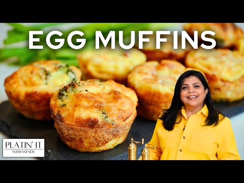 3-Ways To Make Egg Muffins | Healthy Meal-Prep Breakfast