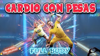 Cardio con PESAS para BAJAR de Peso y Tonificar