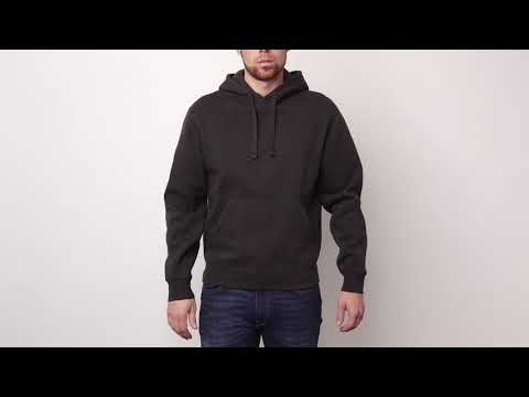 YouTube Russell Men Authentic Melange Hooded Sweat Russell 9261M