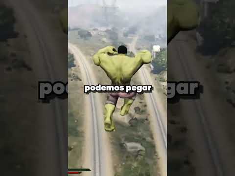 Hulk VS Tren En GTA 5... 🤯