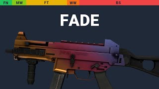 UMP-45 Fade Wear Preview