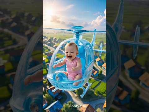 Cute baby took Jonty for helicopter ride | #shorts #ytshorts #cute