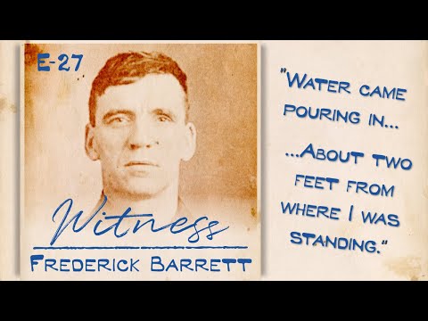 WITNESS TITANIC - Episode 27 - Frederick Barrett