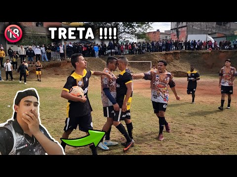 O PAU QUEBROU COM DOIS TIMES DA MESMA QUEBRADA NO CAMPINHO ENTRE MAGNATAS VS JEITO MOLEQUE