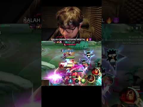 KALAH ORANG MENANG MENTAL 🔥 #mlbb #mobilelegends