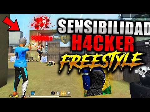 ¡PROBANDO LA *SENSIBILIDAD HACKER DEL REY DEL FREESTYLE! (SADX FF) 🇧🇷 👑👹 #freefire