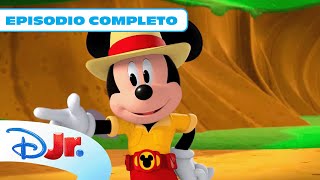 MICKEY MOUSE FUNHOUSE: ¡Qué pequeño es el mundo! 🐜 | EPISODIO COMPLETO | @DisneyJuniorES