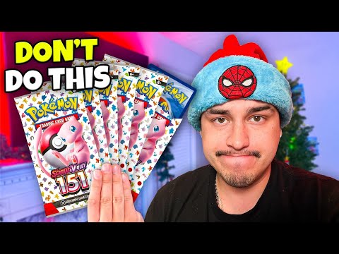 My Biggest Pokemon Cards Mistake EVER... 151 | Vertmas Day 12