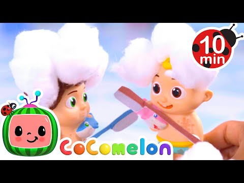 Splish Splash Bath Song 🫧 | CoComelon Toy Play Learning | Nursery Rhymes for Babies