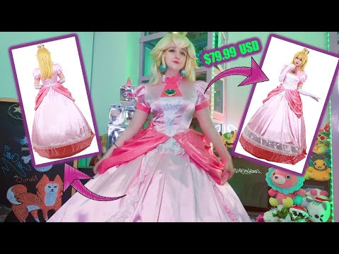 Donde conseguir el disfraz de Princesa Peach?? Y Hago review del que pedi!!!! 👑 👑