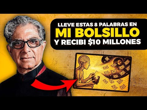 ESCRIBE Estas 8 PALABRAS y GUÁRDALAS en tu BOLSILLO | Deepak Chopra
