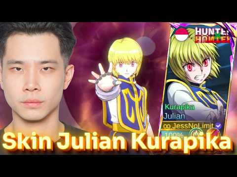 REVIEW SKIN JULIAN KURAPIKA HUNTER x HUNTER (MOBILE LEGENDS)