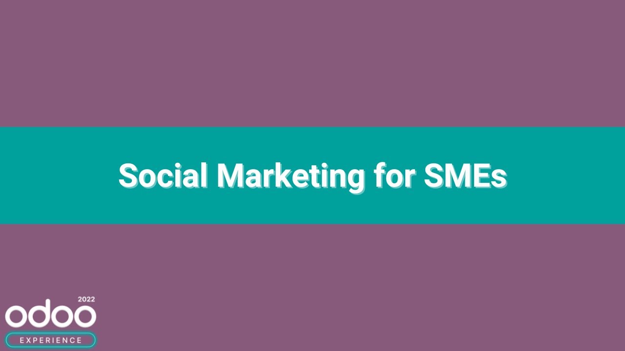 Social Marketing for SMEs | 10/12/2022

In this presentation, we will discuss the new features coming out on our Social Marketing apps, as well as some best practices for ...