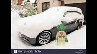 [ASMR] Yoda defrosts his car to get to work
