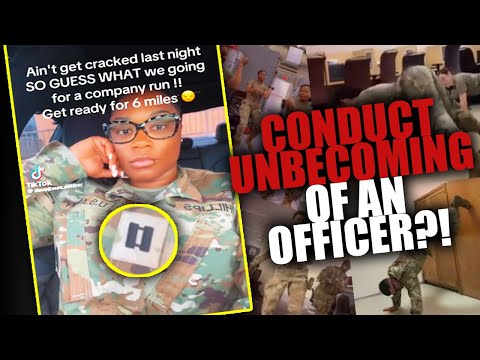 Army Officer PUNISHED For Doing Dumb "Tiktok Trend"?!