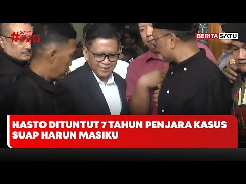 Hasto Kristiyanto Dituntut 7 Tahun Penjara #Beritasatu