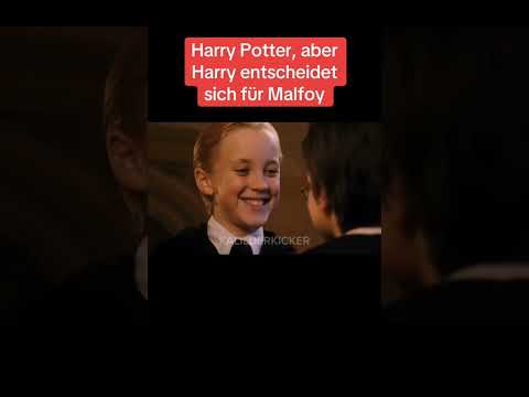 Harry entscheidet sich für Malfoy 🤣 #harrypotter #malfoy #parodie #funny #fyp #tiktok #short
