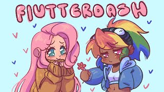 LETS GO LESBIANS Flutterdash Speedpaint + Surprise (GAOMON S620 Tablet Review)