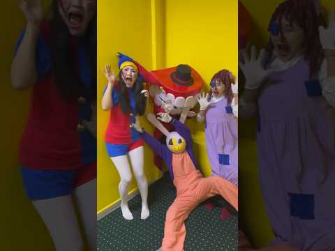 WTF?!😳 WHAT'S HAPPENING? WHAT SCARED THEM?!🫣 THE AMAZING DIGITAL CIRCUS