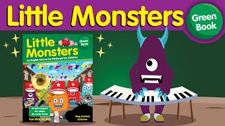 Little Monsters: Unit 5 Green Book | Musical Instruments English for Children | Fun Kids English