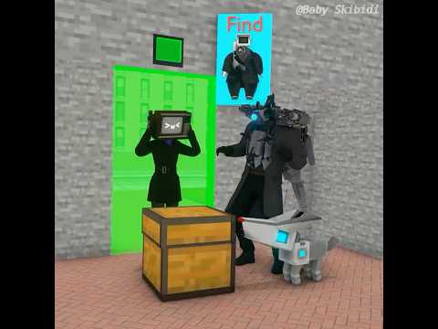 Find Kid Camera #skibiditoilet #Cameraman #youtubeshorts #funny
