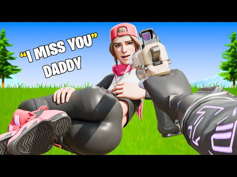 SHE WANTS TO LISTEN TO DADDY FOR 24 HOURS.. (Fortnite)