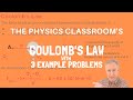 Understanding Coulomb's Law
