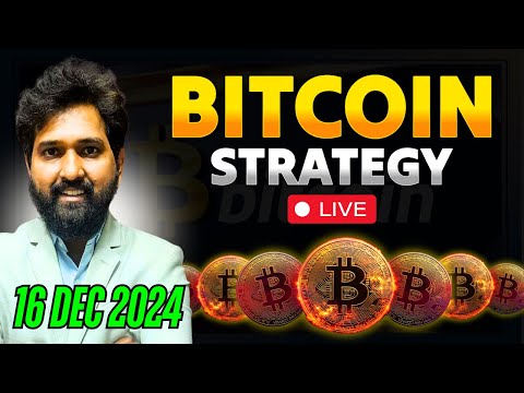 Bitcoin Live | Crypto Live | Delta Exchange India 16 Dec 2024 | Trade Swings | #bitcoin #crypto