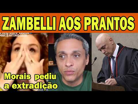 ZAMBELLI CHORA DESESPERADA AO SABER QUE PODE SER PRESA A QUALQUER MOMENTO!