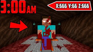 NUNCA VAYAS ALAS COORDENADAS 666 ALAS 3:00 AM 😨 | MINECRAFT