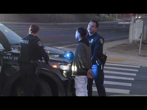 San Diego: Suspected DUI Truck vs Tree 12252024