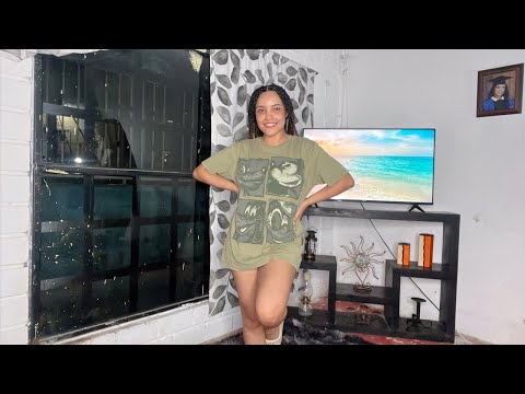 Haul pants try on