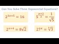 Exponential Equations and Powers