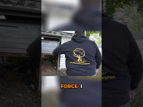 Garage Collapse Tree Saves The Day! Incredible Footage