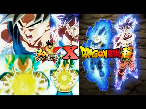 New Vegeta w/ UI Goku 10th Anniversary Dokkan Animation References