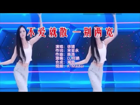 徐婧 《不爱就散 一别两宽 （DJ何鹏版）》 KTV 导唱字幕 （备有伴奏视频）