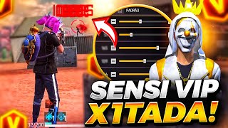 DEPOIS da ATUALIZAÇÃO!🔥 A MELHOR SENSIBILIDADE para SUBIR CAPA na NOVA ATUALIZAÇÃO do FREE FIRE!