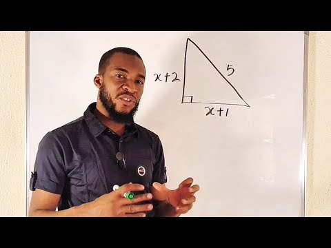 Pythagorean theorem : 5²=(x+2)²+(x+1)²