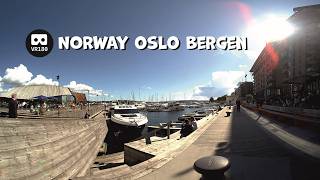 Norway Oslo Bergen | lots of views | VR180 SBS | use your VR headset | 2026