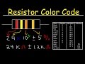 Resistor Color Code and Tolerance