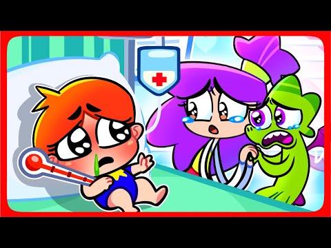 Call a Doctor! 👨‍⚕🩺💊😷 Funny English for Kids! #animation #kids #funny