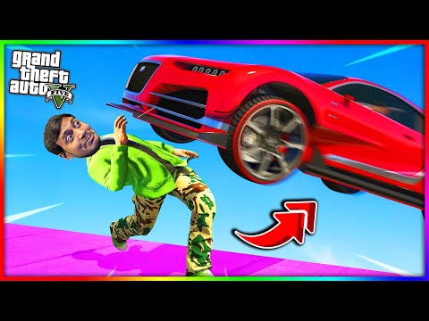 Cars VS Runners in GTA 5