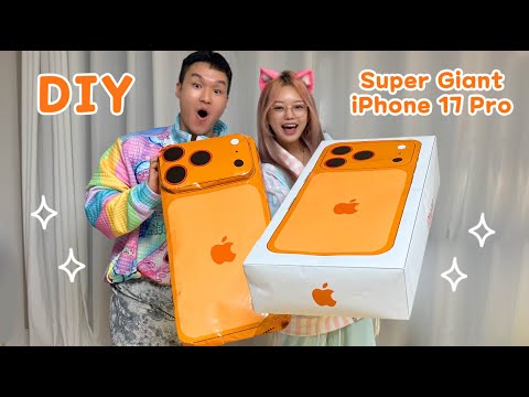 Making Super Giant iPhone17 Pro📱