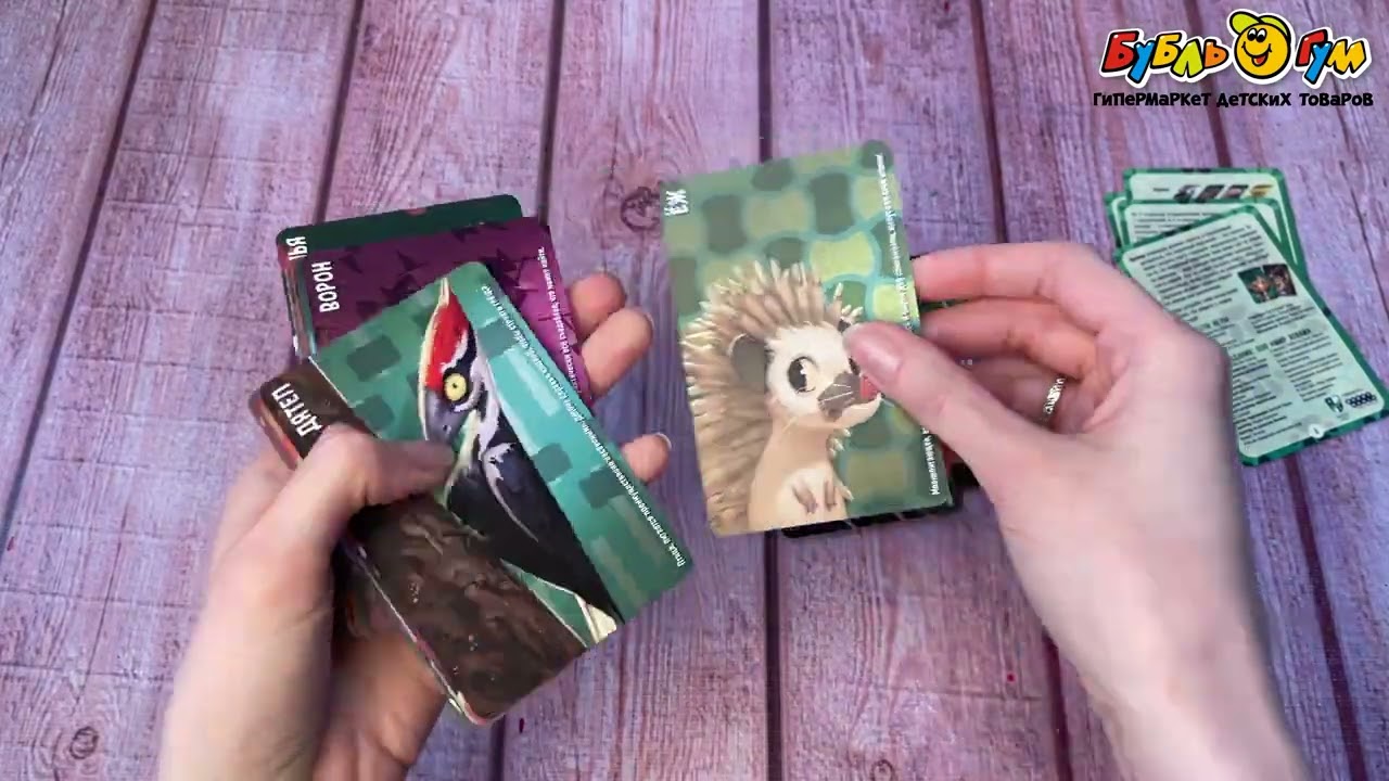 Игра карточная Similo Животные на логику и внимательность с 8лет - видео