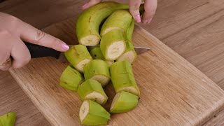 Sempre que faço bananas assim, todos me pedem a receita