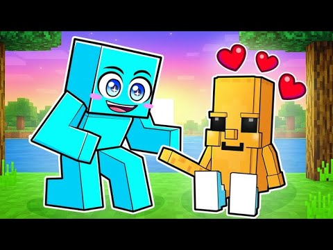 Adoptamos Un BRAINROT BEBÉ en Minecraft!