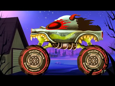 The Gift Haunted House Monster Truck + More Learning Videos & Kids Cartoon Animation