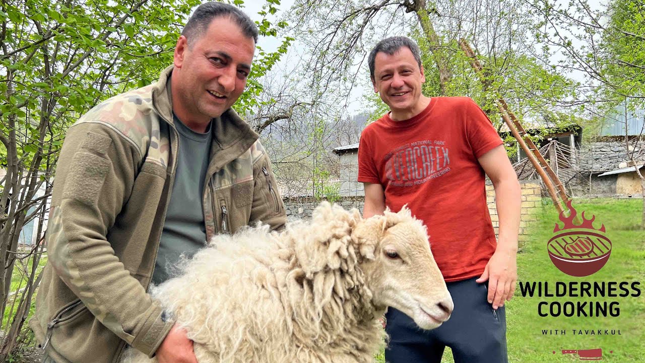 I'm in Azerbaijan! Cooking Lamb with -WILDERNESS COOKING - CoolVision