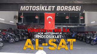 Açık Arttırmayla Motosiklet Al Sat Artık Türkiye'de. Motosiklet Borsası